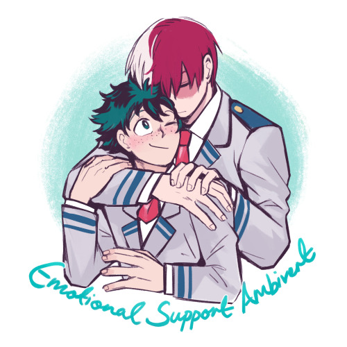 soursoppi: a peep was asking for a TodoDeku version of the extrovert