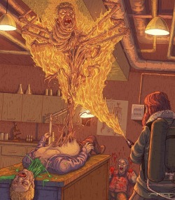 kogaionon: The Thing by  Joe Sánchez /  DeviantArt / Instagram