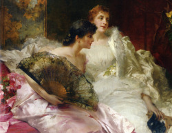 “After The Ball” by Conrad Kiesel (1846-1921).