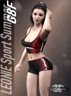  Leonie Sport Summer Outfit  https://www.renderotica.com/store/sku/59338_Leonie-Sport-Summer-OutfitLEONIE