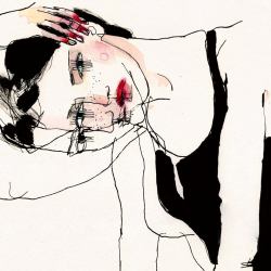 sad-plath:  by conrad roset / facebook