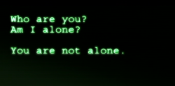 Leaked image of The Animatrix 2.0: You are (not) alone!