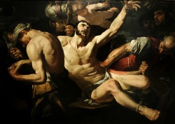   The Martyrdom of St. Bartolomeo. 1630. Gioacchino Assereto