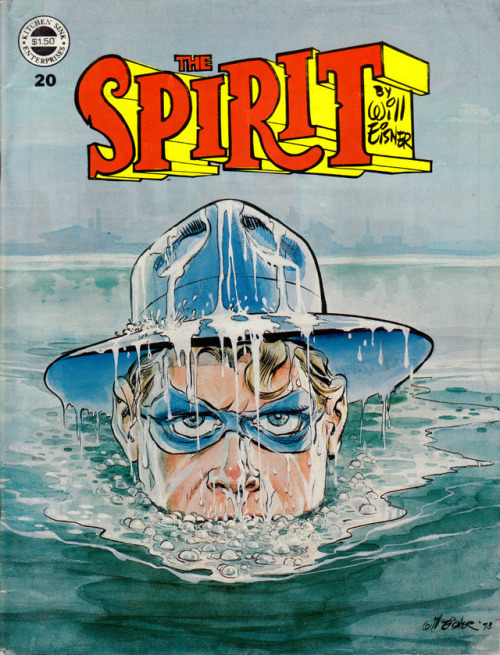 The Spirit No. 20 (Kitchen Sink Enterprises, 1979). Cover art by Will Eisner.From Oxfam in Nottingham.