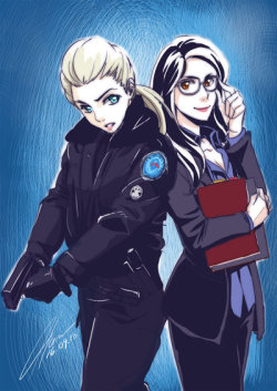 sweet-toast:   Rookie Blue_ Gail and Holly by ~hanukara Rookie