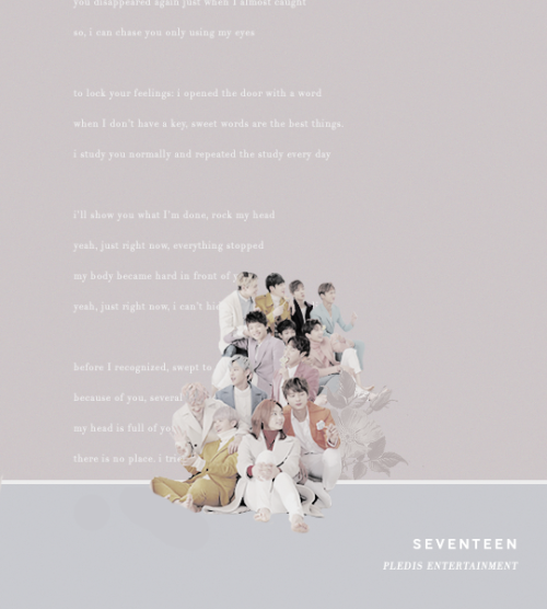 seokmiins:  SEVENTEEN FOR TENASIA â™¡ 