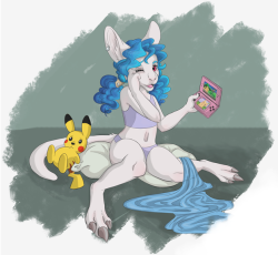 Up All Night To Get Pokemon - by ApocalypsePuppy Aaaahhh so cute