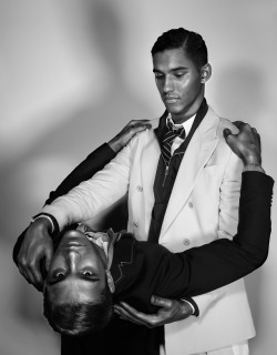 66lanvin: christos:  Hector and Jan Carlos Diaz by Anthony Goicolea