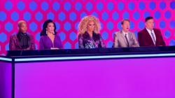 gothish:  the judges faces when phi phi turned down the hug from