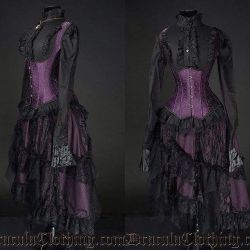 draculaclothing:  #draculaclothing #corset #corsets #purple 