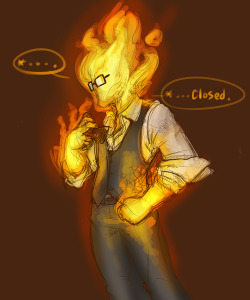 revolver-d:  I wish there was some Grillby battle in genocide