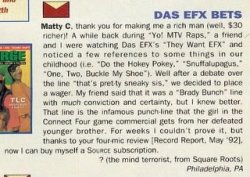 Letter To The Source Das Efx, The Source ‘92 penned by