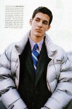 all-i-do. mark ronson, GQ ‘95. (keep jockin my pictures.