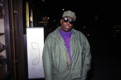 This picture of Notorious B.I.G was taken long before the fame