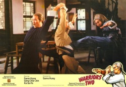 guts-and-uppercuts:  Lobby card set for Sammo Hung’s classic