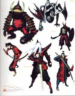 kwisdom82:  Onimusha character art 