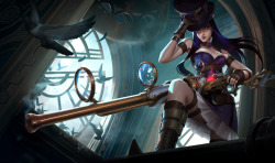 a-minion-has-been-slain:  New Splash Arts: Caitlyn and Urgot