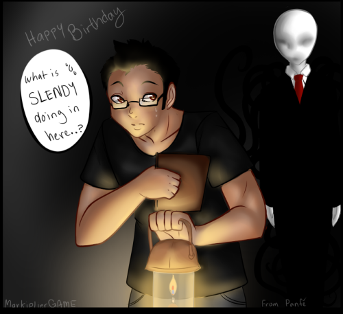 can-you-believe-this:  Today happens to be MarkiplierGAME’s birthday. Being one of my favorite let’s player video uploader (and shrieker), I felt the need to at least give him some sort of birthday present. He’s currently still livestreaming for
