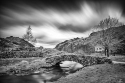 Monochrome morning (Watendlath Lake District, Cumbria, UK)