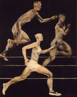 desimonewayland: Alexander Deineka The run 1930 Fondazione Musei