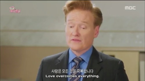 a6:  did i just watch conan obrien try and get the girl in a kdrama without any context and then leave without any context because who am i where am i 