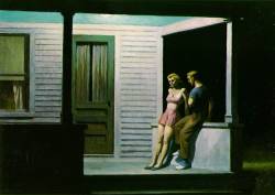 artistic-depictions:  Summer Evening, Edward Hopper, 1947, oil
