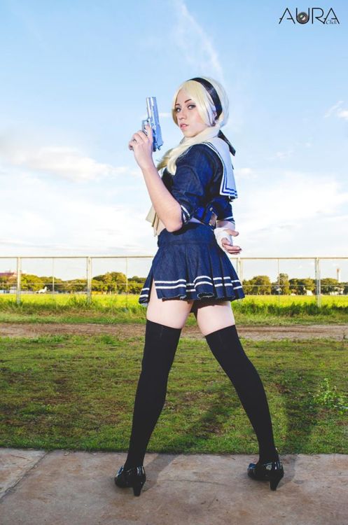 kathcavalcantecosplay:   Babydoll cosplay from Sucker Punch by Kath Cavalcante - Photo by Aura Click   fb.com/kathcosplay 