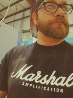 missvaliant:  Kind of a dirty beard day here at the woodshop…