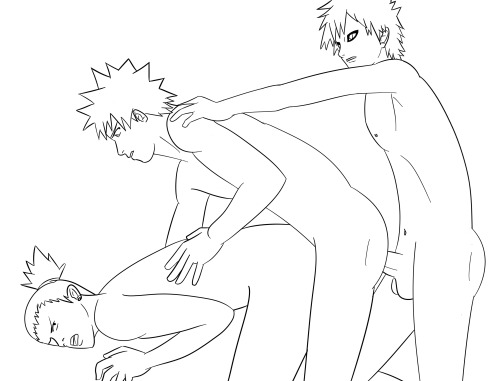 Naruto’s Threesome