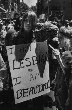 updownsmilefrown:   Gay protest, New York City, 1960s 