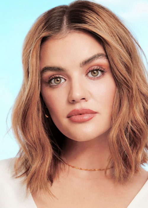 plldaily:LUCY HALE photographed for Almay Cosmetics, 2022 I’m