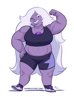 thegembeaststemple:  Consider the following: Musclechub Amethyst
