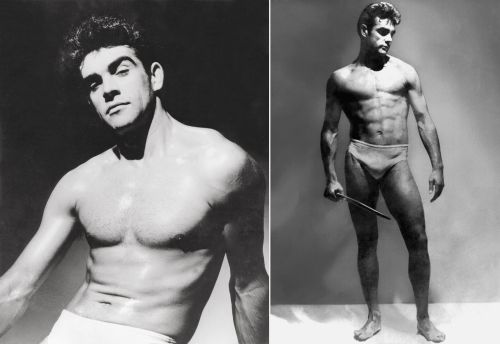 beyond-the-pale:Sean Connery - his modeling days, 1950s