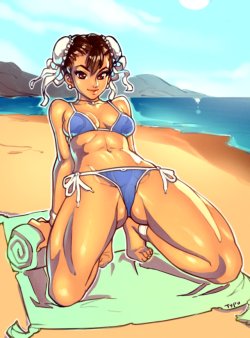requiemdusk:Chun Li finds some time for relaxation ;9