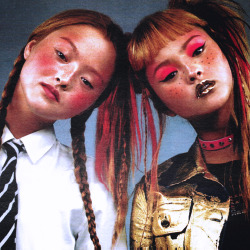 versacegods:  Devon Aoki for Moschino Spring 2001 Campaign 