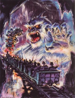 themeparkart: “The Yeti” Chris Turner, 2002 According to