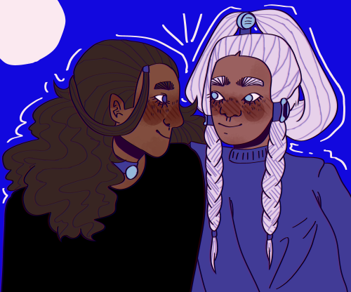 transtenzin:sokkastrans:yue/katara request <3 theyre cute…