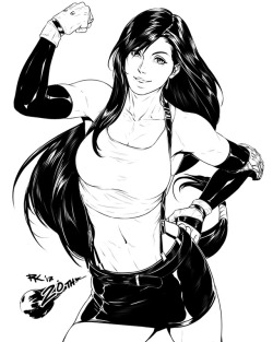 theartmage: The sweetheart of Nibelheim. Tifa! Happy 20th, FFVII!