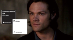 ohyah-youbetcha:  supernatural + cards against humanity  ↳ check