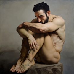 mascu1inity: Roberto Ferri (b. 1978), Cupo Fuoco III, 2016