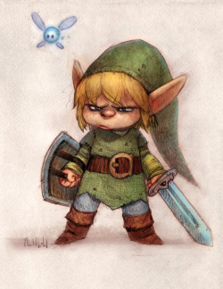 mizmow:  Cheer up grumpy Link. Been playing allot of Link between
