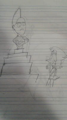 Pearl and cake gem from the art book. Pearl is showing off how