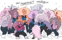 rebeccasugar: Early concept for the Famethyst! my fam <3 <3