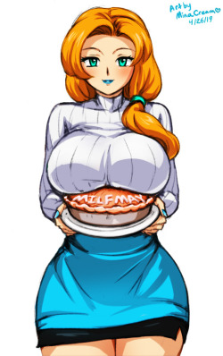 #532 MILF MayCare for a slice of pie? Mrs. Pudding is serving