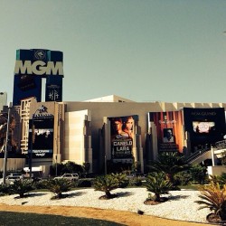boxinghype:  @ooverdose: @mgmgrand lobby ring and signs up for