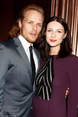 dailyjamiefraser:New Interview of Sam Heughan and Caitriona Balfe