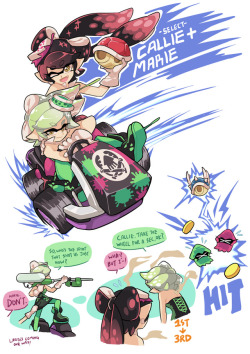 gomigomipomi:Since Callie doesn’t have her driving license