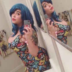 envyuscosplay:  Friday and I’m feeling blue 💙💙💙 dress