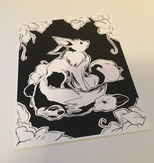 retrogamingblog2:  Eeveelution Drawings made by Stillustrated