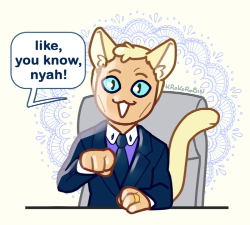 krokorobin:  this is the Nyanlin cat of good fortune! Reblog